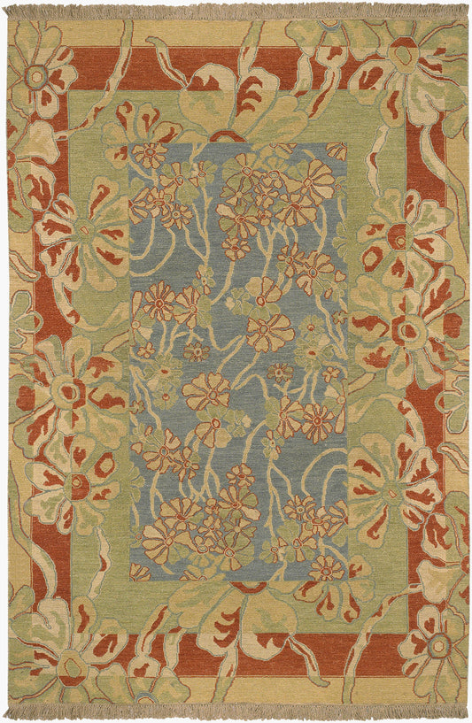 Alfombra de lana hecha a mano Sonoma SNM-8981 de 1,83 m x 2,74 m