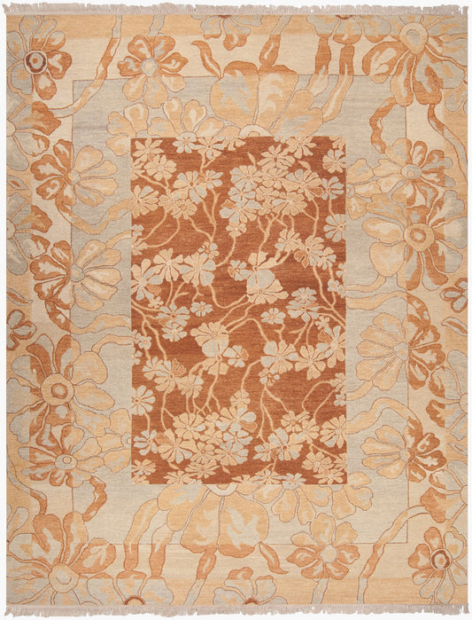 Alfombra de lana hecha a mano Sonoma SNM-8983 de 2,7 x 3,6 m