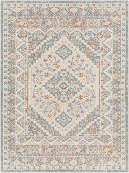 Santana SNN-2302 2' x 3' Machine Woven Washable Accent Rug
