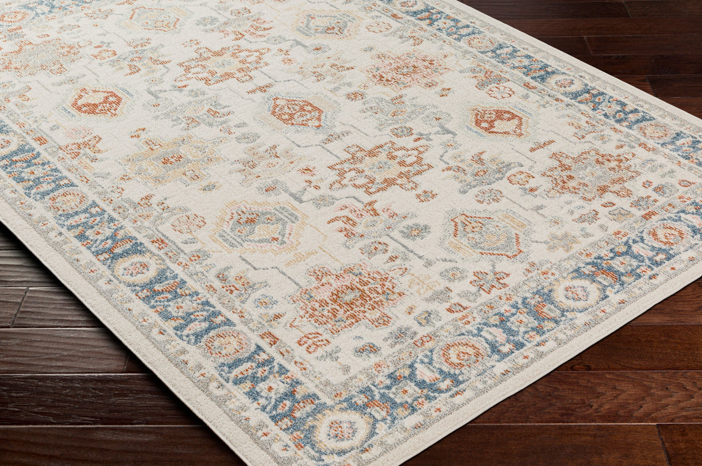 Santana SNN-2303 5' x 7' Machine Woven Washable Area Rug