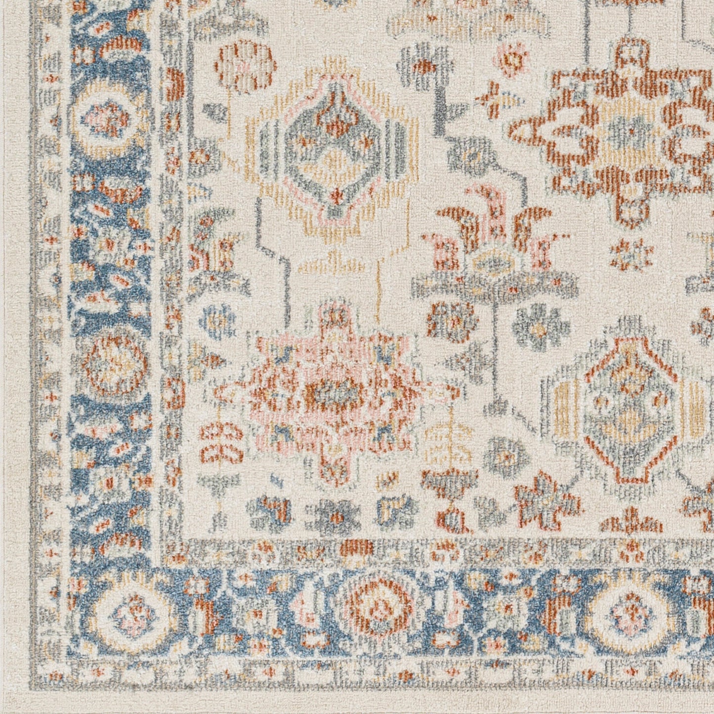 Santana SNN-2303 5' x 7' Machine Woven Washable Area Rug