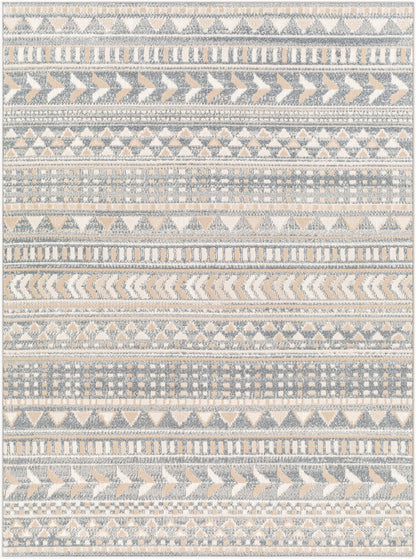 Santana SNN-2304 5' x 7' Machine Woven Washable Area Rug
