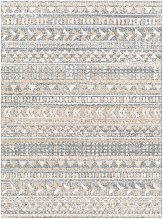 Santana SNN-2304 8' x 10' Machine Woven Washable Area Rug