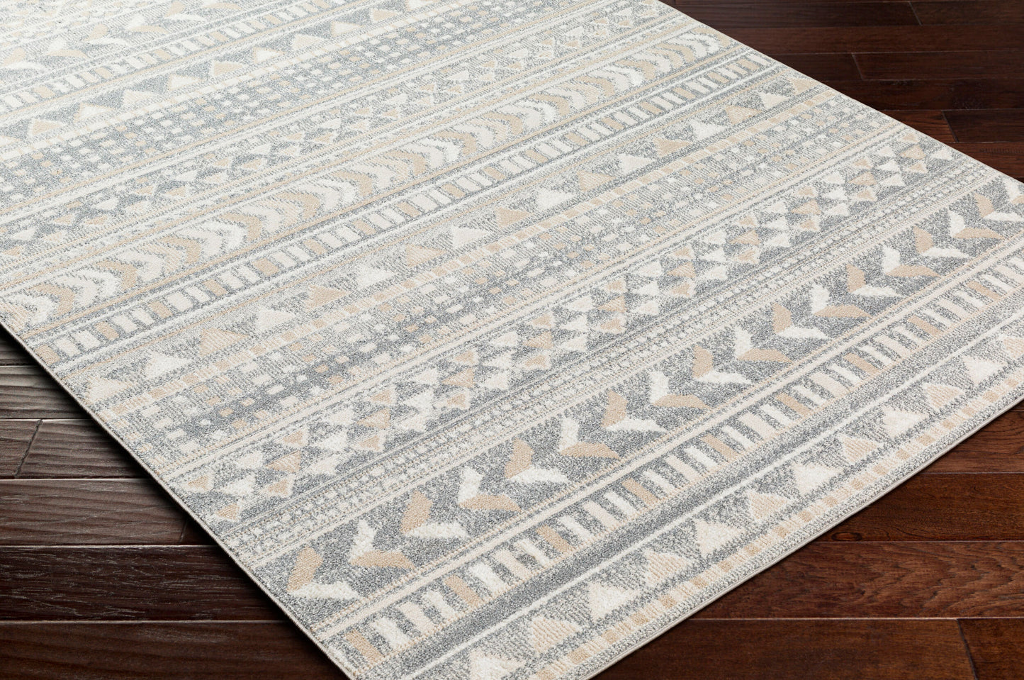 Santana SNN-2304 7ft Runner Machine Woven Washable Runner Rug