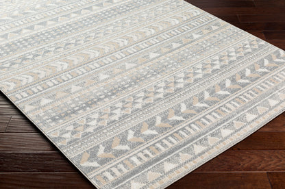 Santana SNN-2304 5' x 7' Machine Woven Washable Area Rug