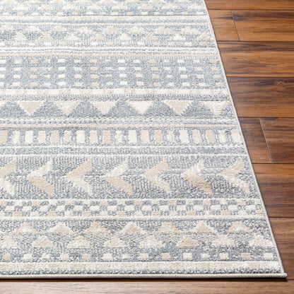 Santana SNN-2304 7ft Runner Machine Woven Washable Runner Rug