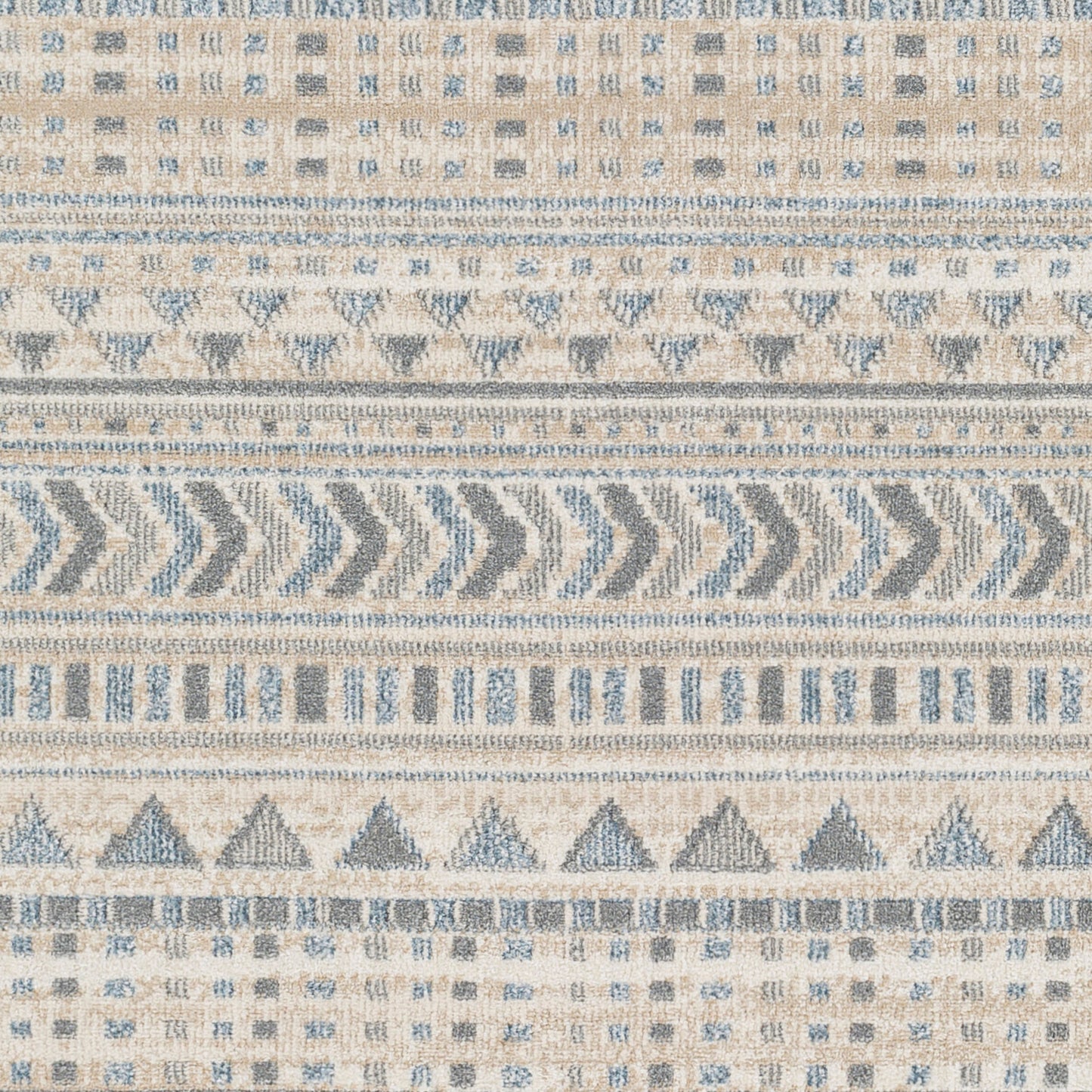 Santana SNN-2304 7ft Runner Machine Woven Washable Runner Rug