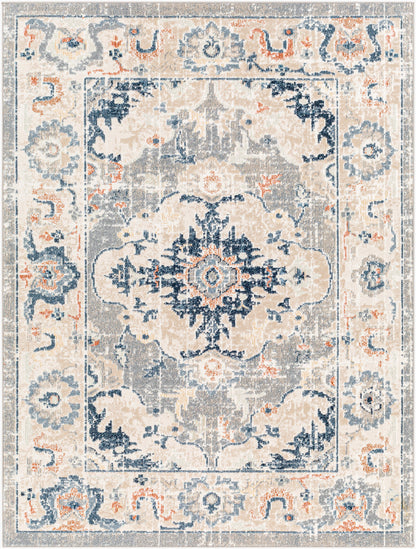 Santana SNN-2306 5' x 7' Machine Woven Washable Area Rug