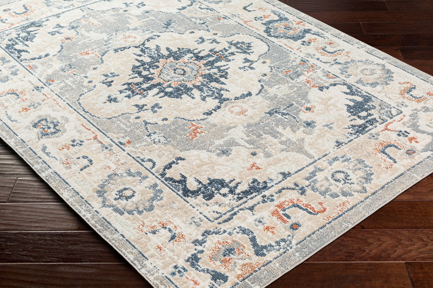 Santana SNN-2306 7ft Runner Machine Woven Washable Runner Rug
