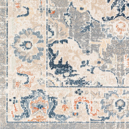 Santana SNN-2306 7ft Runner Machine Woven Washable Runner Rug