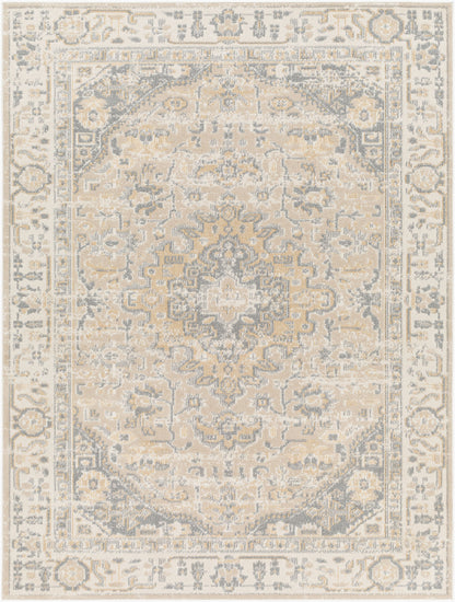 Santana SNN-2307 5' x 7' Machine Woven Washable Area Rug