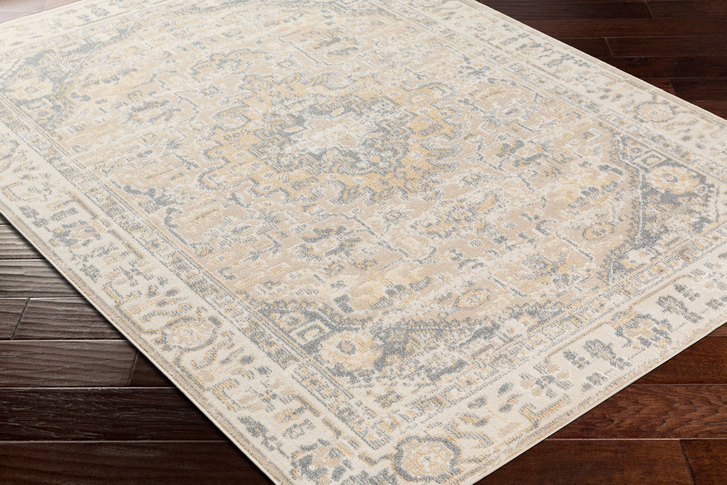 Santana SNN-2307 5' x 7' Machine Woven Washable Area Rug