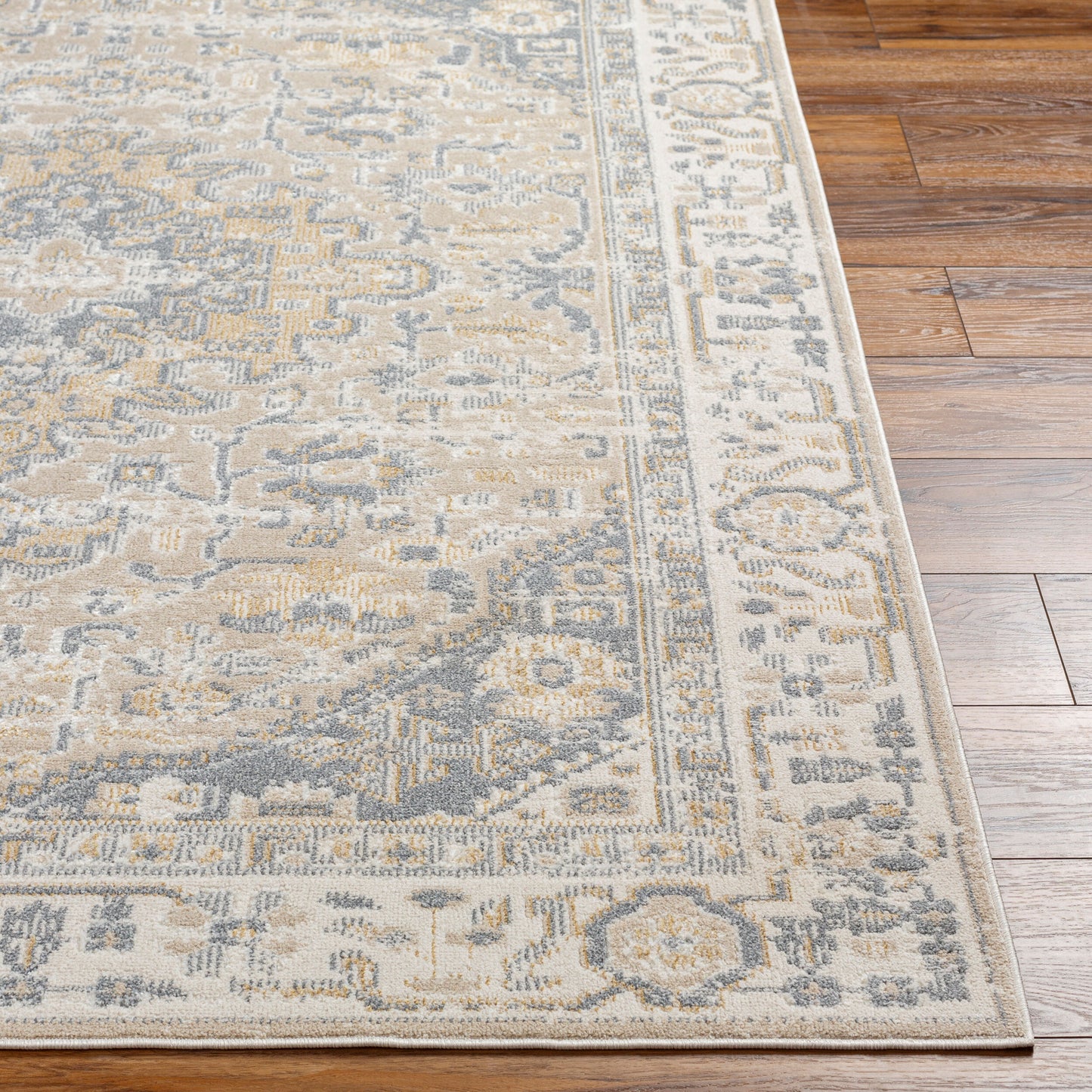 Santana SNN-2307 5' x 7' Machine Woven Washable Area Rug