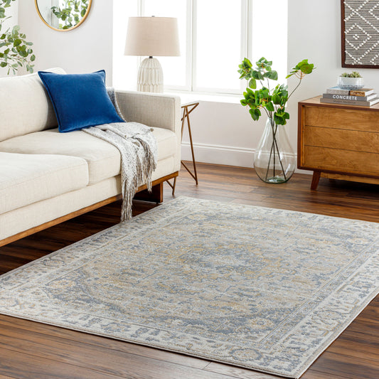 Santana SNN-2307 6' x 9' Machine Woven Washable Area Rug