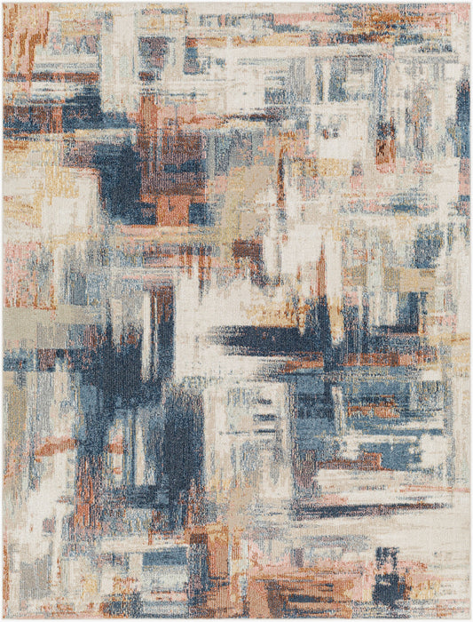 Santana SNN-2310 6' x 9' Machine Woven Washable Area Rug