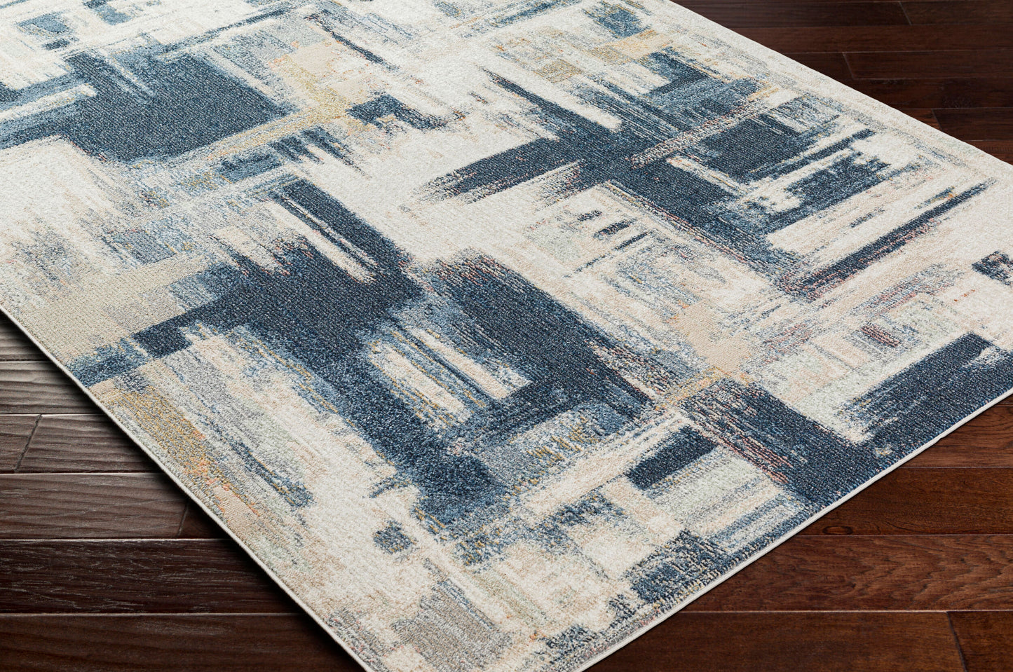 Santana SNN-2311 5' x 7' Machine Woven Washable Area Rug