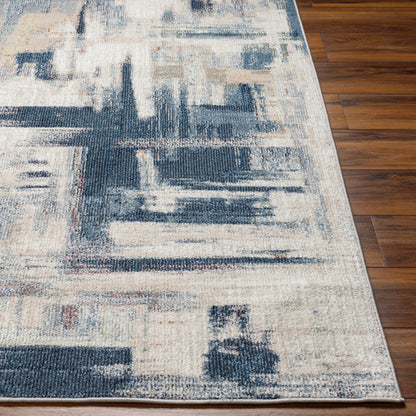 Santana SNN-2311 5' x 7' Machine Woven Washable Area Rug