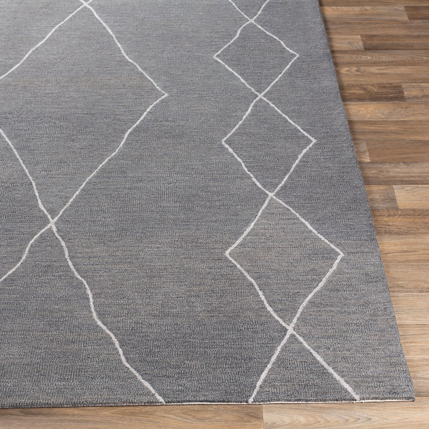 Alfombra de lana hecha a mano Sinop SNP-2307 de 1,2 m x 1,8 m