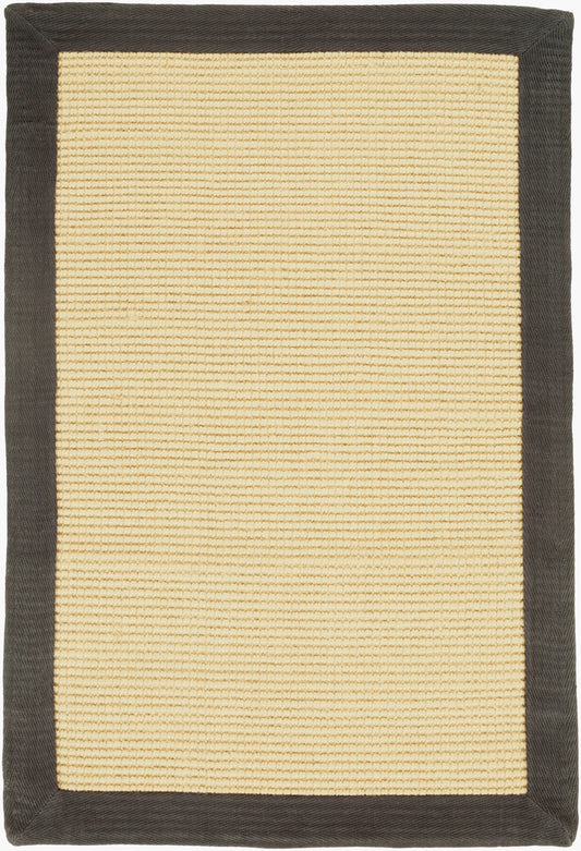 Soho SOHO BLACK 2' x 3' Handmade Jute Accent Rug