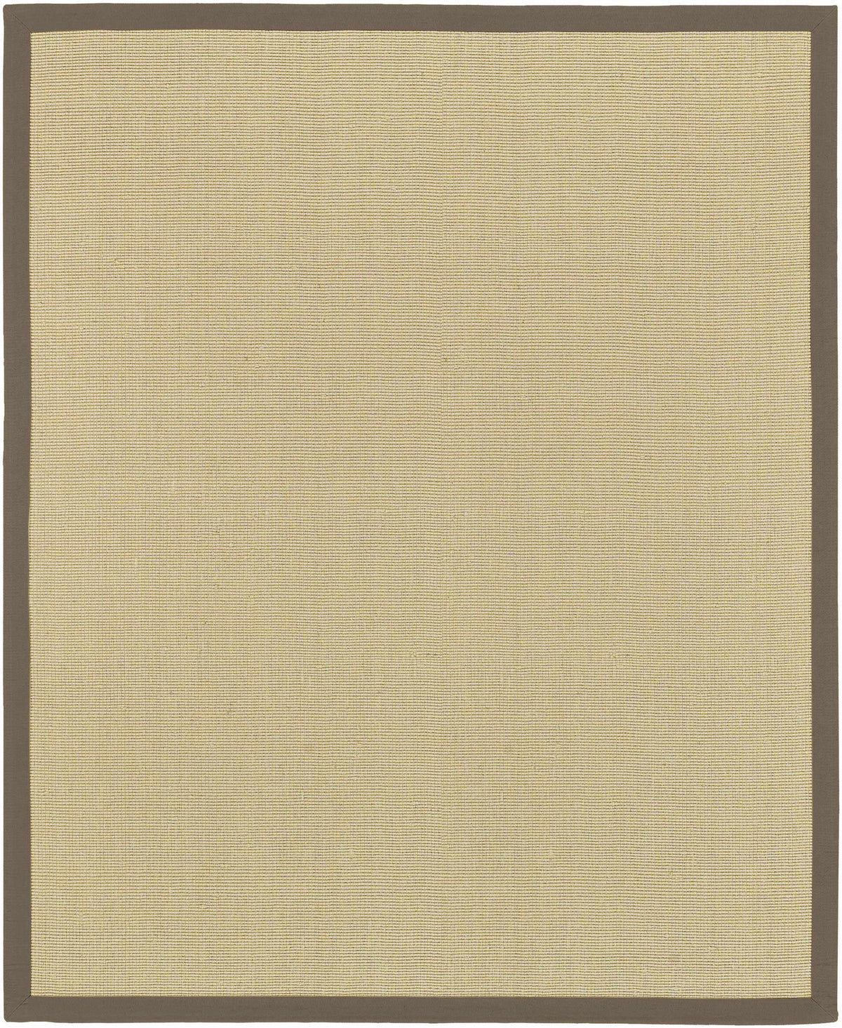 Tan Hand Woven 100% Jute Cottage Rectangle Handmade rug, Indoor use only, no fringe, non-washable.