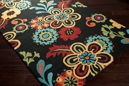 Storm SOM-7707 3' x 5' Handmade Indoor/Outdoor Accent Rug