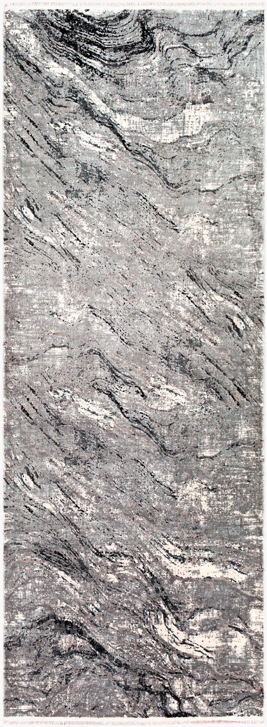 Solar SOR-2309 8ft Runner Machine Woven Runner Rug