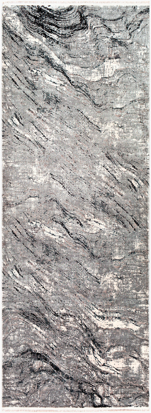 Solar SOR-2309 8ft Runner Machine Woven Runner Rug