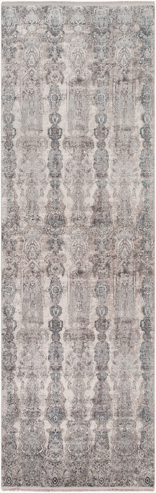 Solar SOR-2311 10ft Runner Machine Woven Runner Rug