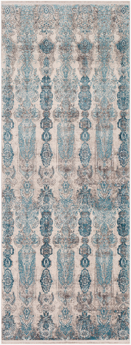 Solar SOR-2312 8ft Runner Machine Woven Runner Rug