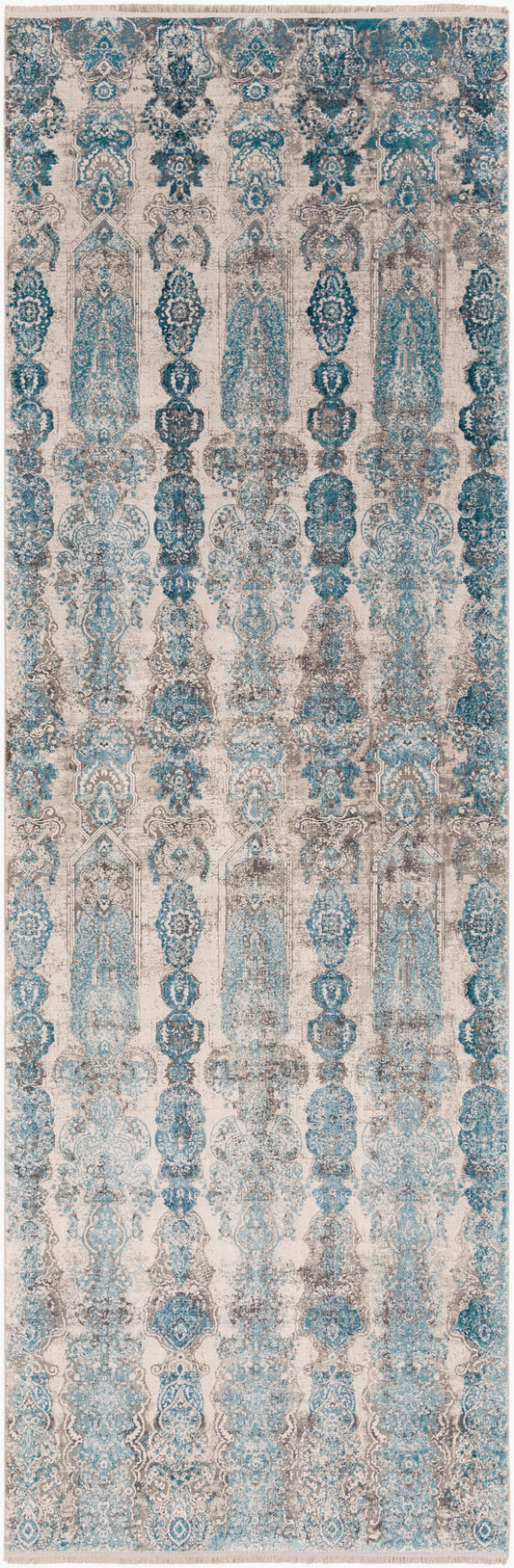 Solar SOR-2312 10ft Runner Machine Woven Runner Rug
