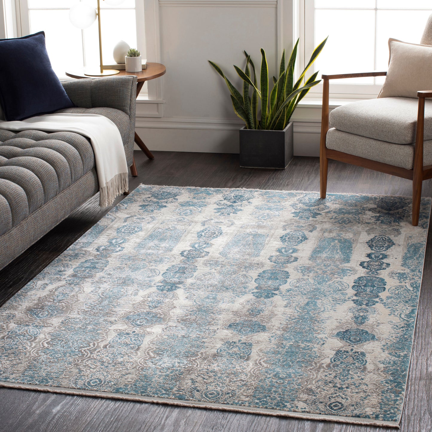 Solar SOR-2312 8' x 11' Machine Woven Area Rug
