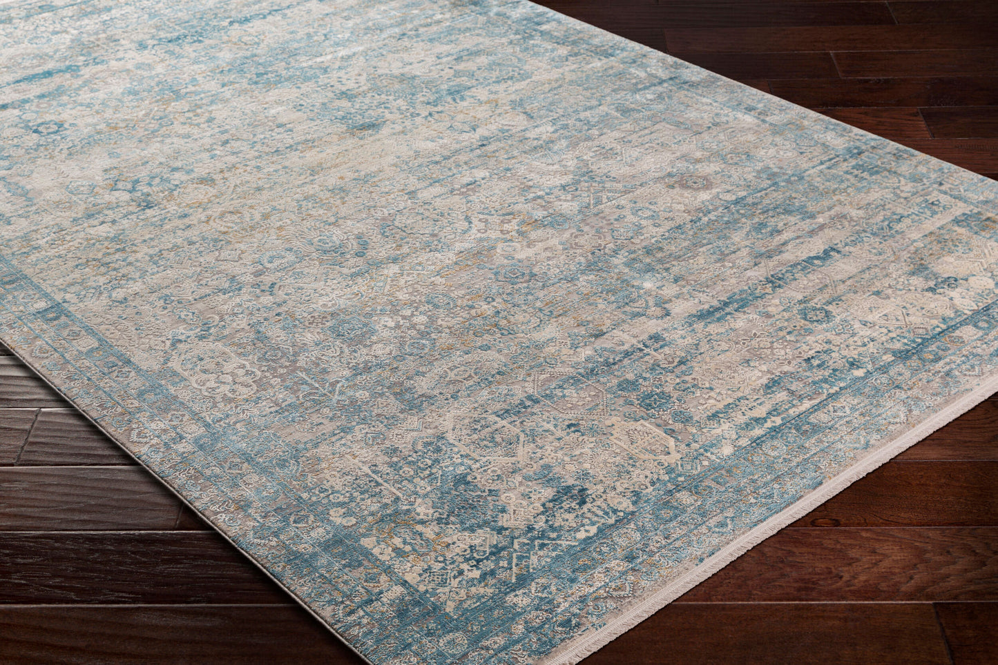 Solar SOR-2314 10ft Runner Machine Woven Runner Rug