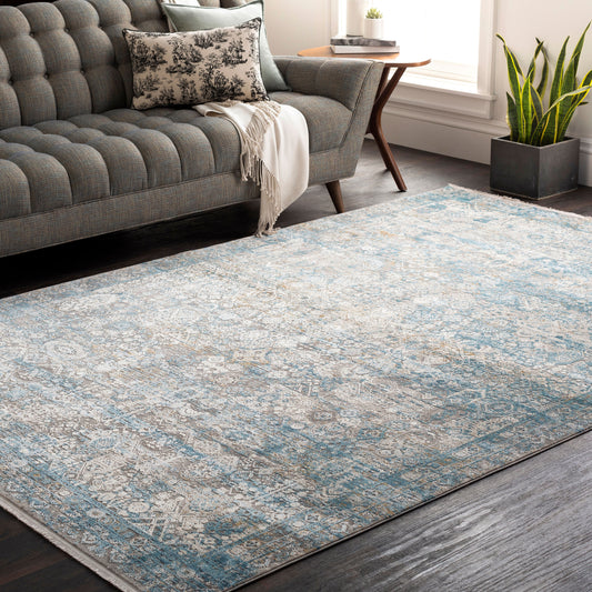 Solar SOR-2314 8ft Runner Machine Woven Runner Rug