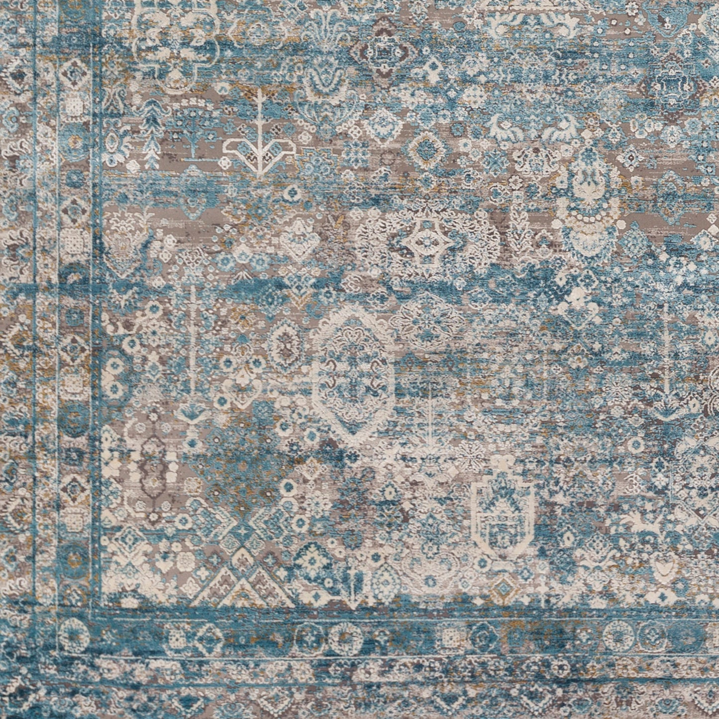 Solar SOR-2314 10ft Runner Machine Woven Runner Rug
