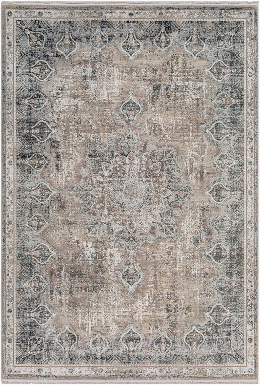 Solar SOR-2315 3' x 5' Machine Woven Accent Rug