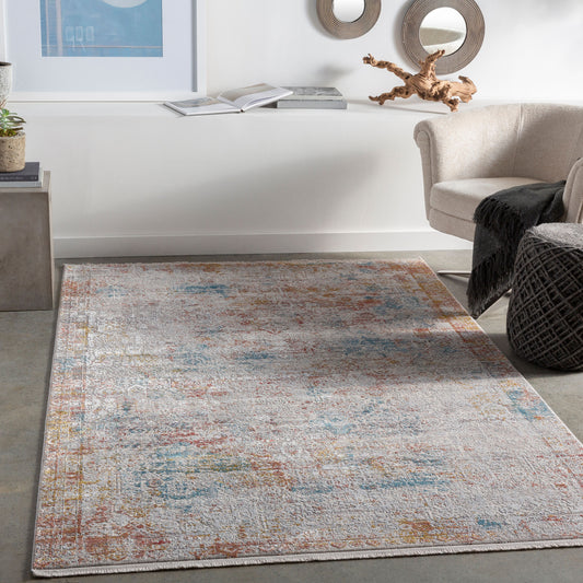 Solar SOR-2316 8ft Runner Machine Woven Runner Rug
