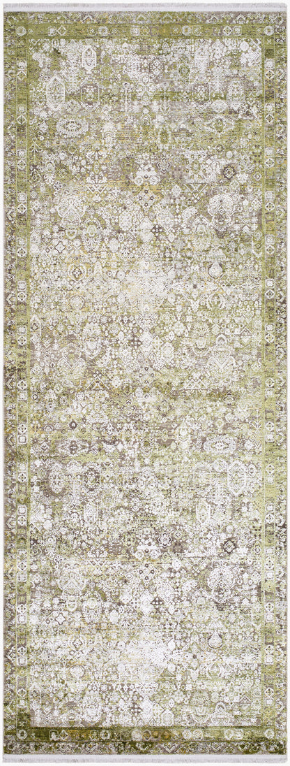 Solar SOR-2325 10ft Runner Machine Woven Runner Rug