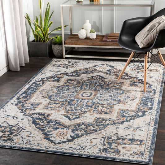 Alfombra tejida a máquina St Tropez SRZ-2303 de 1,83 m x 2,74 m
