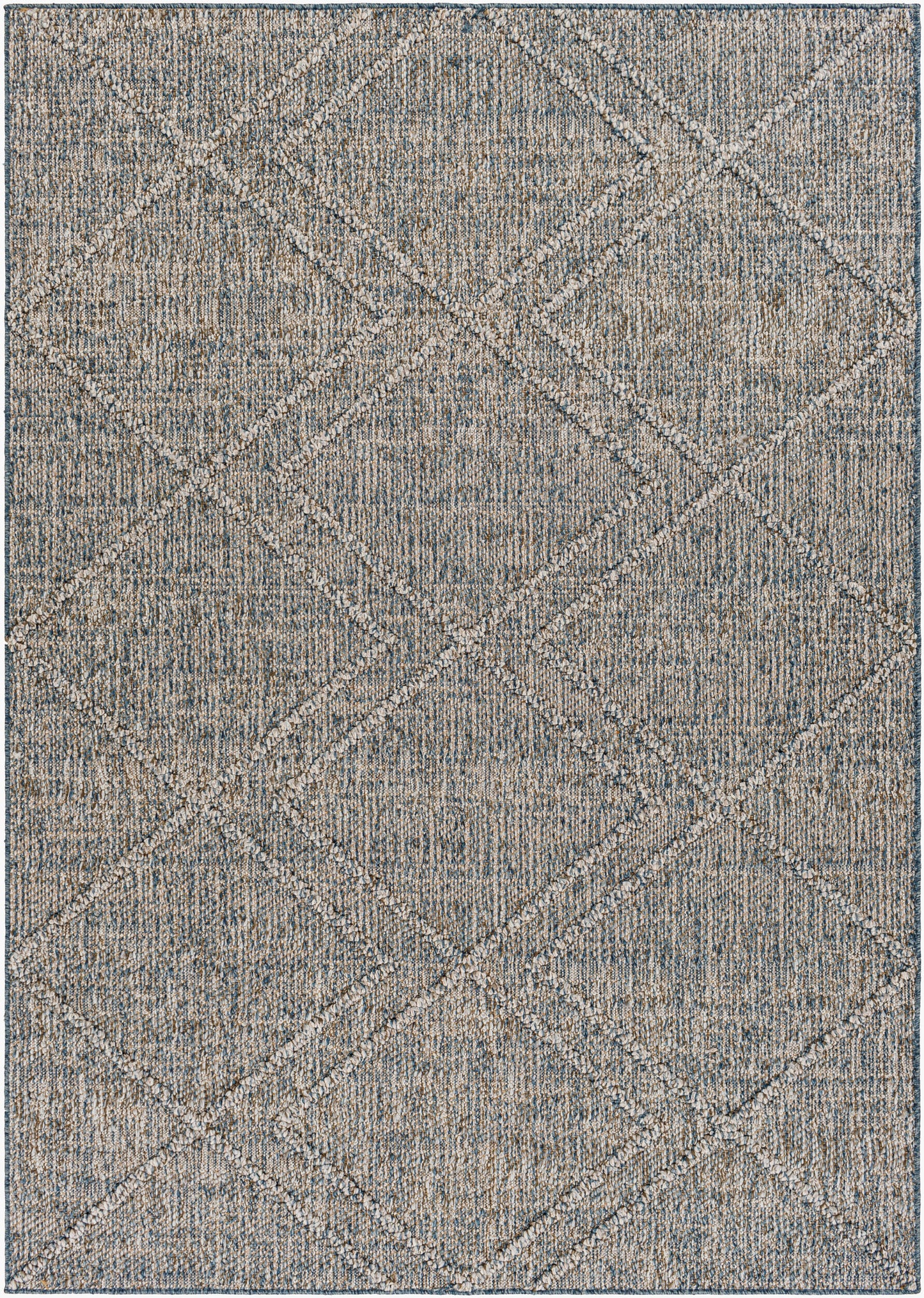 Alfombra Sarasota SSO-2302 de 1,83 m x 2,74 m, tejida a máquina, para interior y exterior