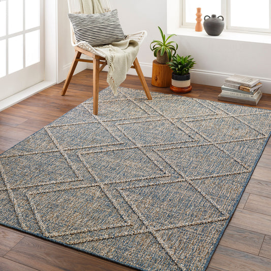 Sarasota SSO-2302 2' x 3' Machine Woven Indoor/Outdoor Accent Rug