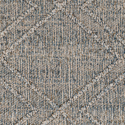Alfombra Sarasota SSO-2302 de 1,83 m x 2,74 m, tejida a máquina, para interior y exterior