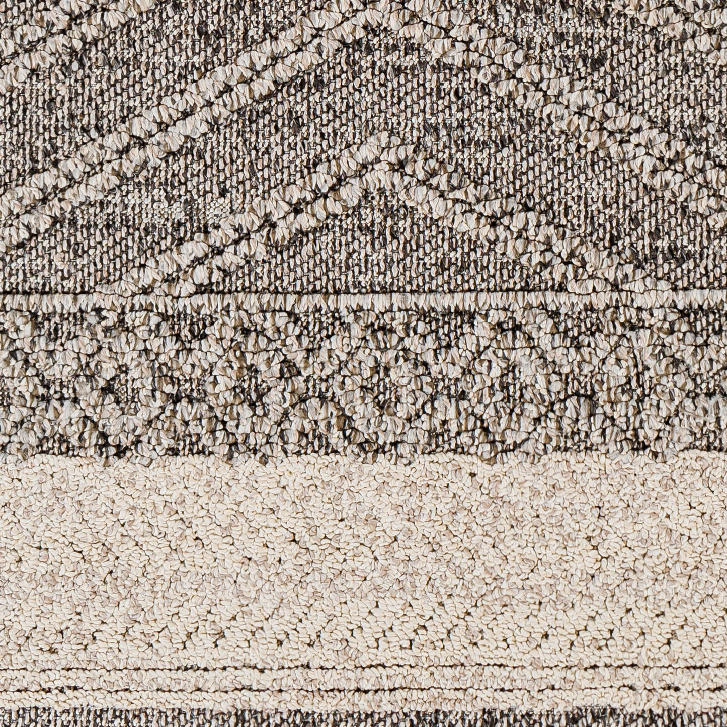 Alfombra decorativa para interior y exterior Sarasota SSO-2309 de 2' x 3', tejida a máquina