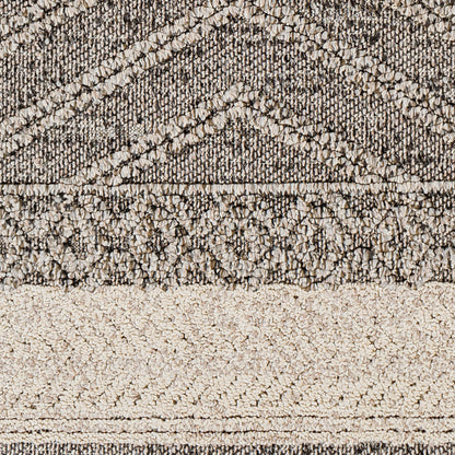 Alfombra decorativa para interior y exterior Sarasota SSO-2309 de 2' x 3', tejida a máquina