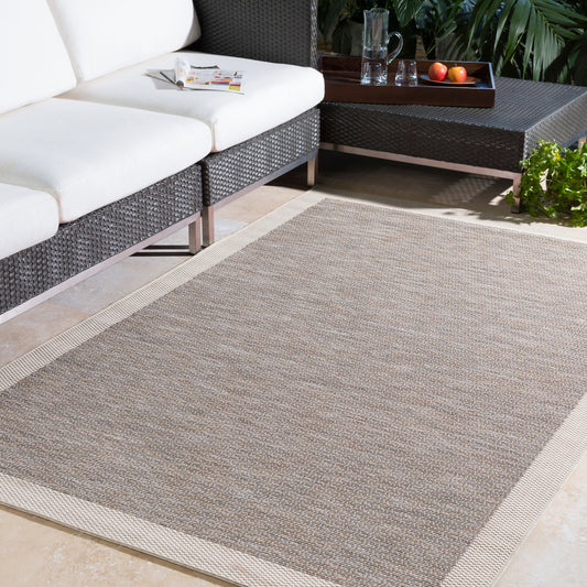 Santa Cruz STZ-6002 2' x 3' Machine Woven Indoor/Outdoor Accent Rug