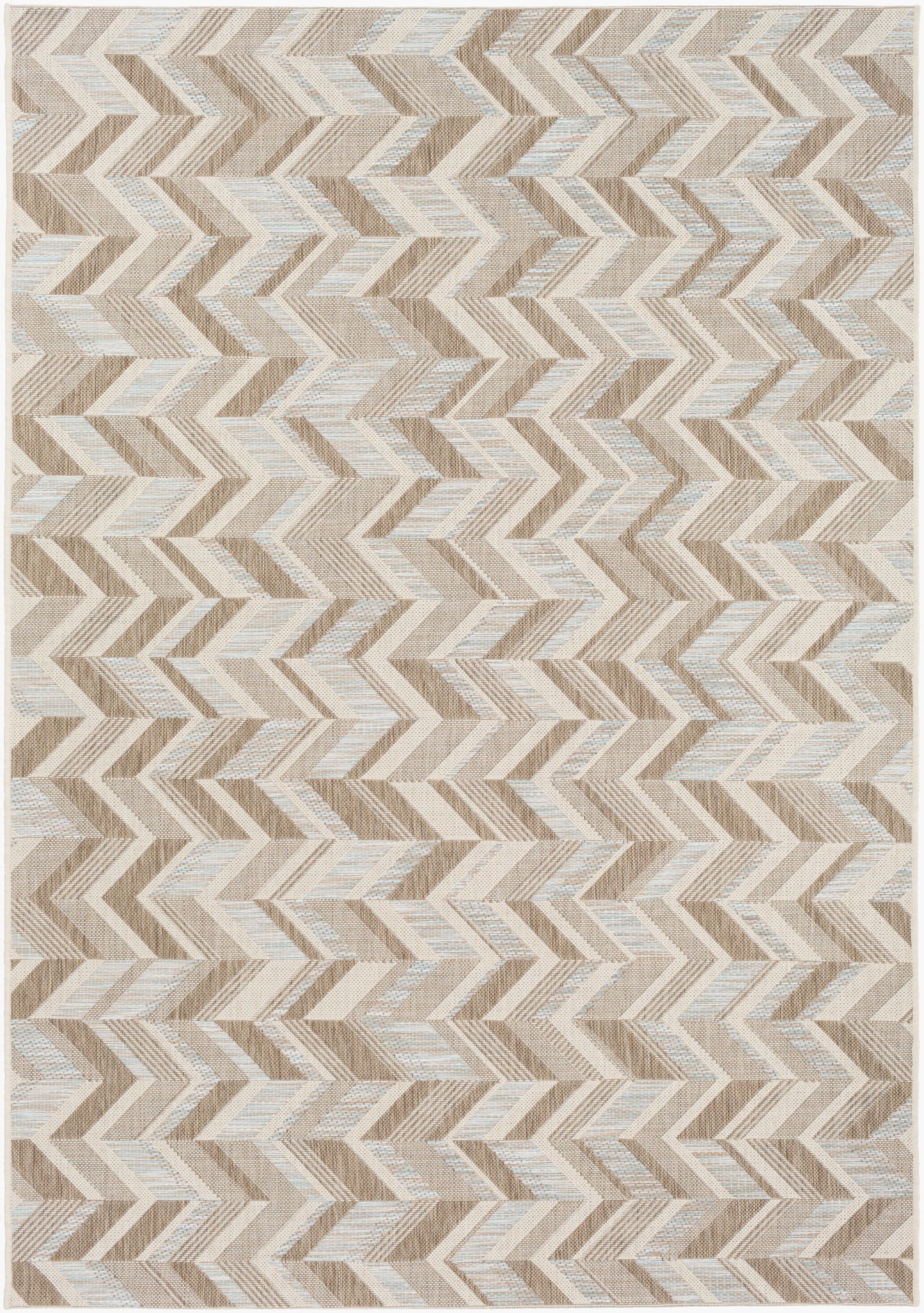 Santa Cruz STZ-6004 5' x 7' Machine Woven Indoor/Outdoor Area Rug