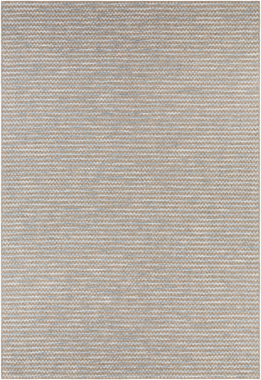 Alfombra tejida a máquina para interior y exterior Santa Cruz STZ-6009 de 8' x 11'