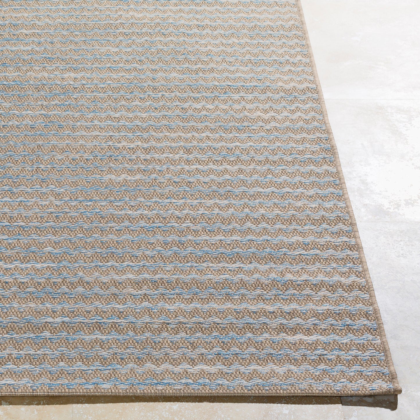 Santa Cruz STZ-6009 2' x 3' Machine Woven Indoor/Outdoor Accent Rug