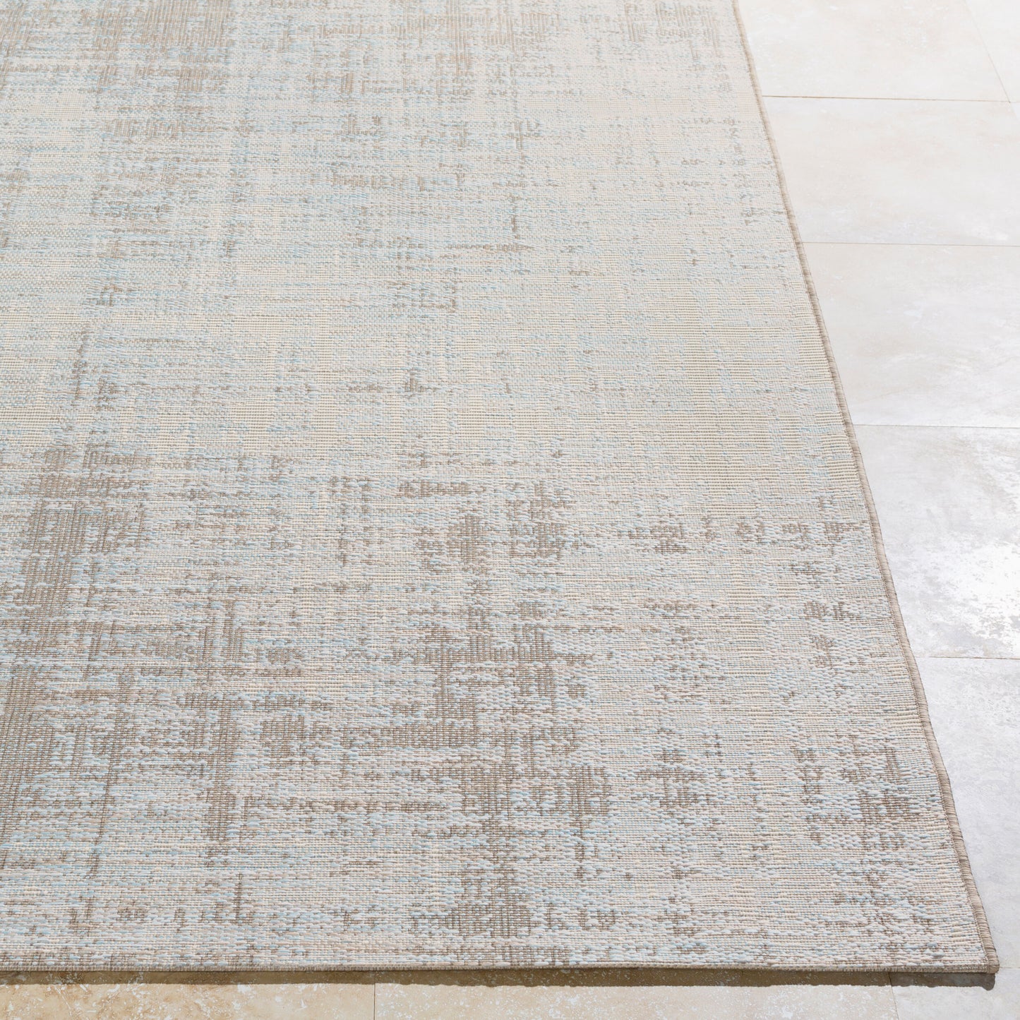 Santa Cruz STZ-6014 2' x 3' Machine Woven Indoor/Outdoor Accent Rug