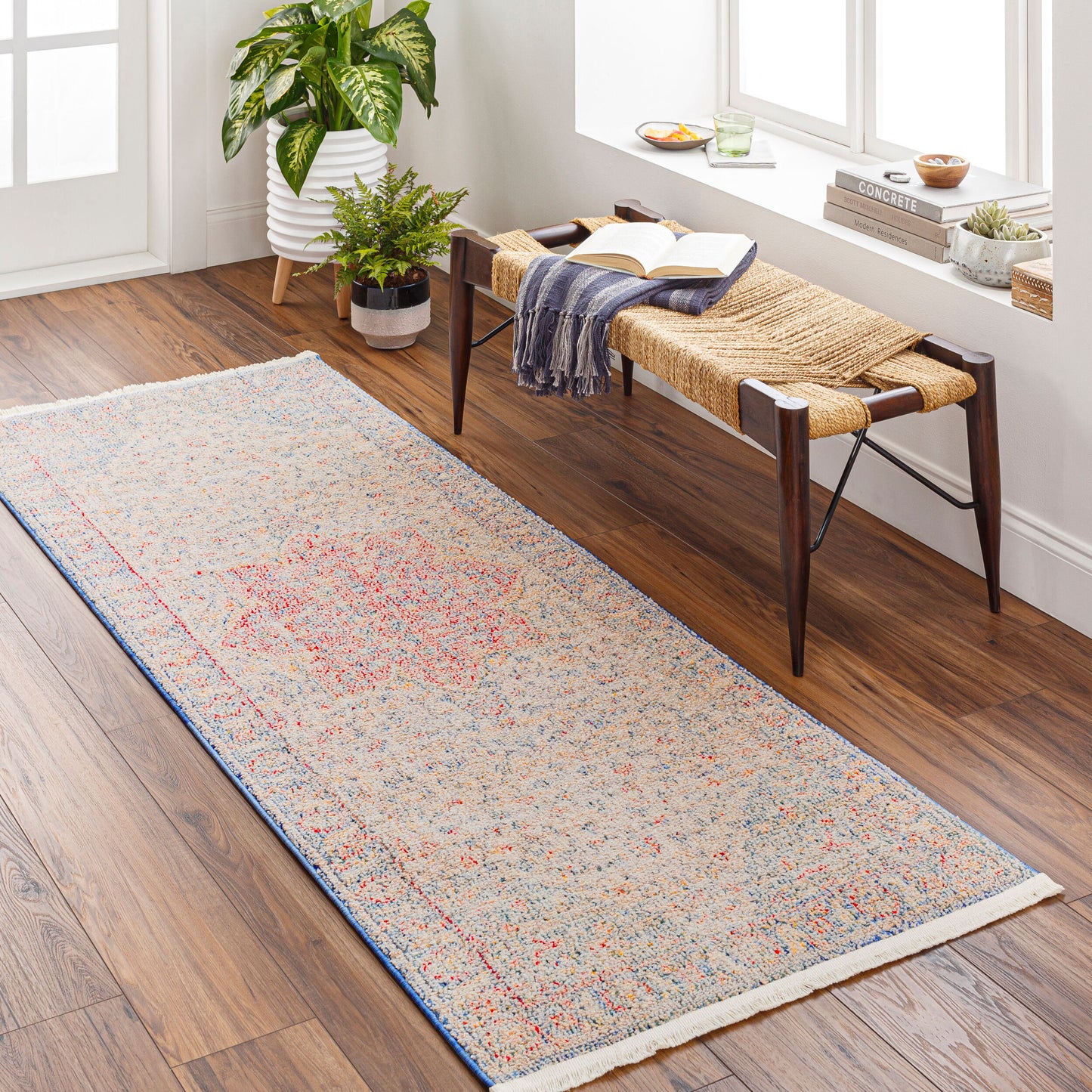 Subtle SUB-2302 7ft Runner Machine Woven Runner Rug