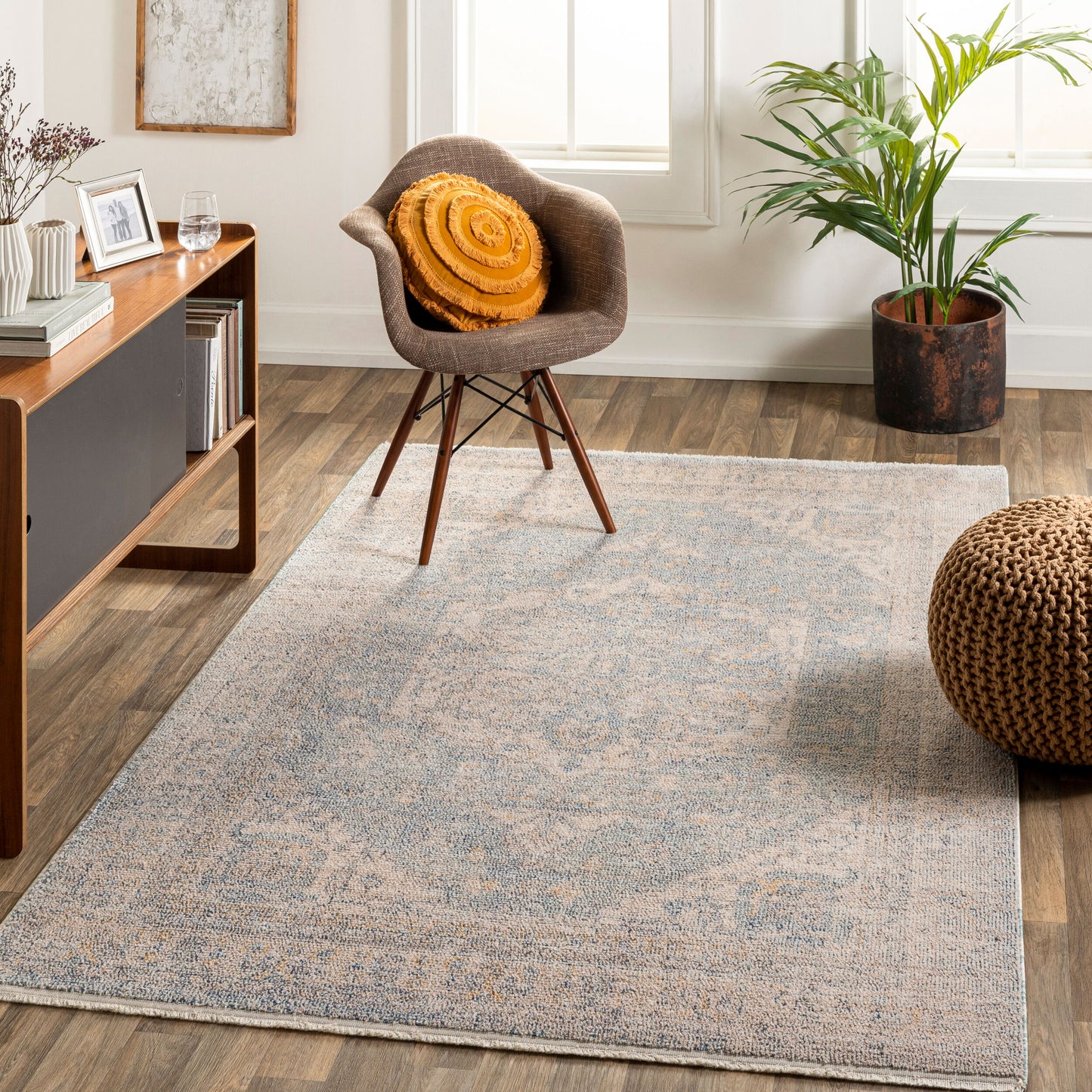 Alfombra tejida a máquina Subtle SUB-2306 de 6' x 9'